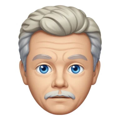 Russ Tamblyn with blue eyes sticker