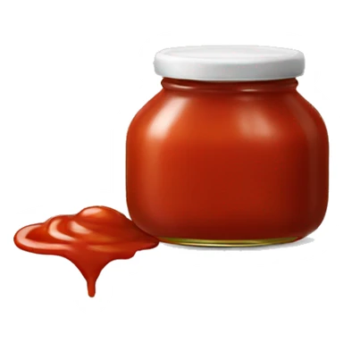 Tomato sauce sticker