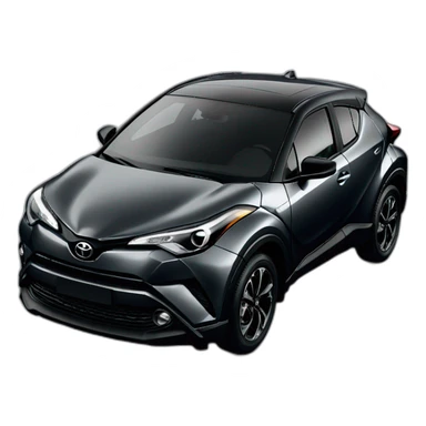 New Toyota chr dark grey sticker