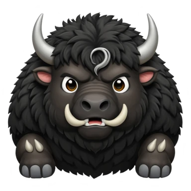 Black Bison sticker