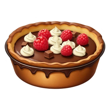 chocolate dutch baby sticker