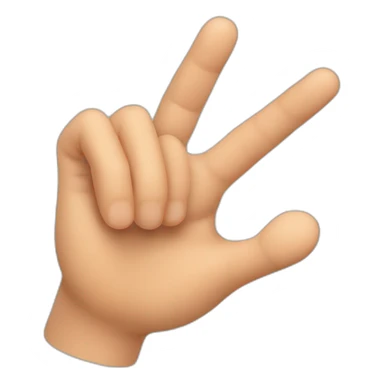 gong xi fa cai hand gesture sticker