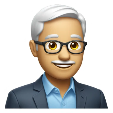 emojy for new notification about new added entity in modern ai messenger sticker