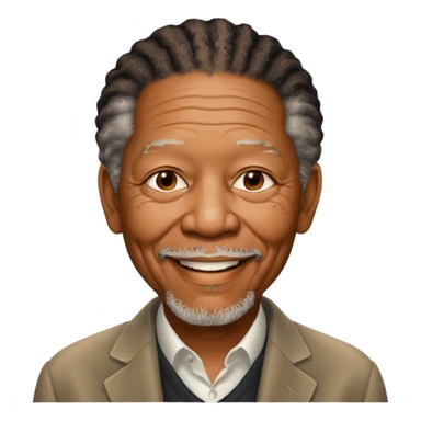 Morgan Freeman sticker