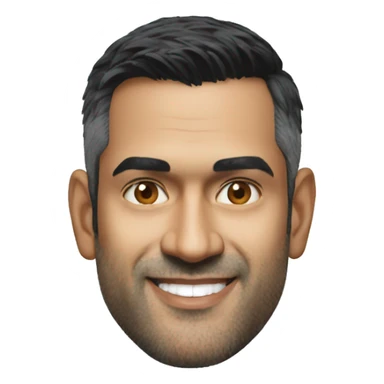 Ms dhoni sticker