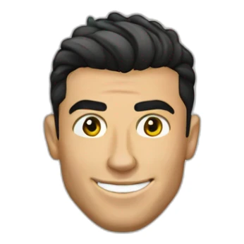 Cristiano Ronaldo says suiii sticker