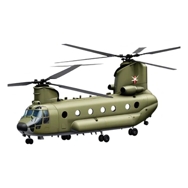 CH-47 Chinook Helicopter - boeing sticker