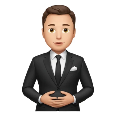 pregnant elon musk man sticker