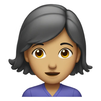 Women bowing  sticker