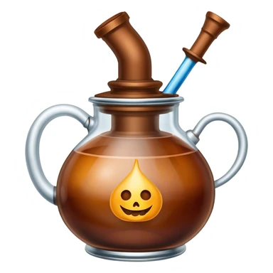 hookah tobacco brown sticker