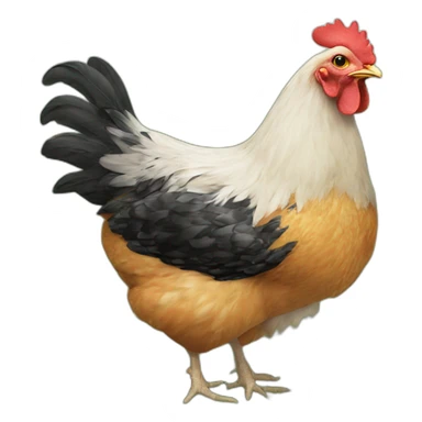Sussex Chicken sticker
