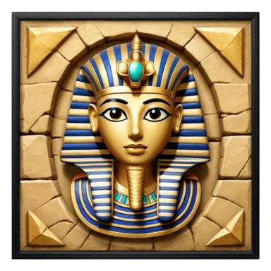 Valle de los Reyes tumba de tutankamon sticker