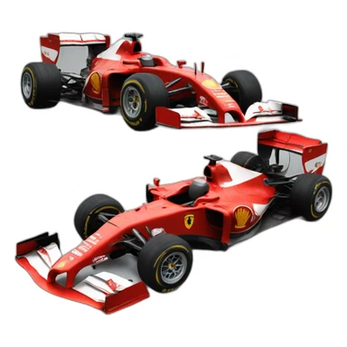 F1 ferrari car sticker