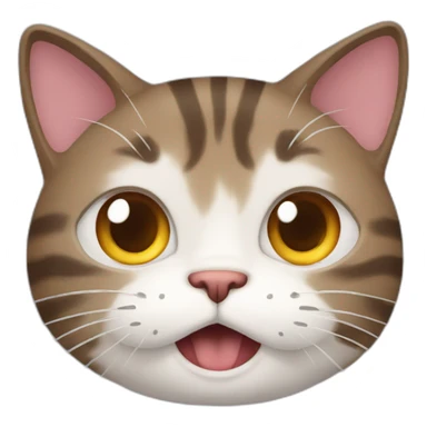 Super duper cat that is hellish sticker