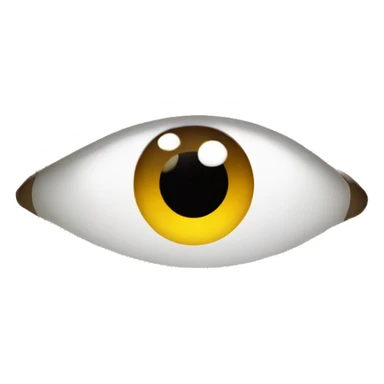 Eyes looking ti the right sticker