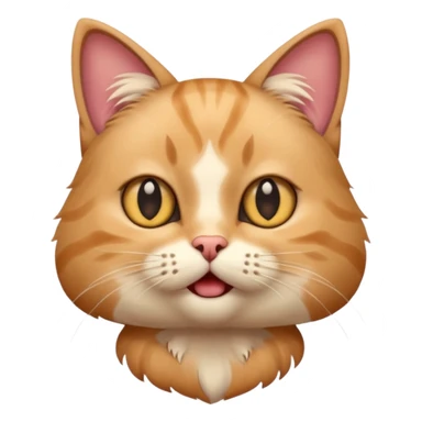 Un chat choqué sur réaction  sticker