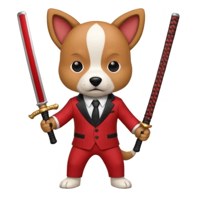 dogpool from Deadpool & Wolverine movie sticker