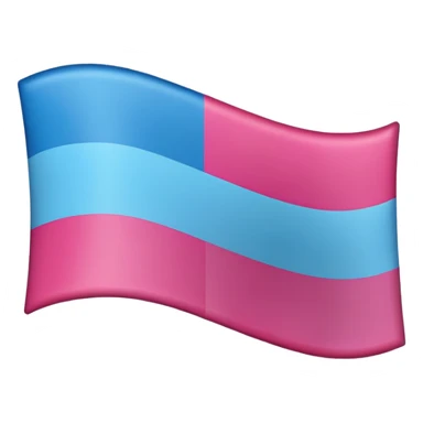A trans flag with the banned emblem  sticker