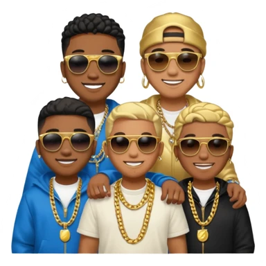 rappers group sticker