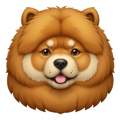 Chow chow dog sticker