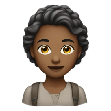 the girl who writes sticker