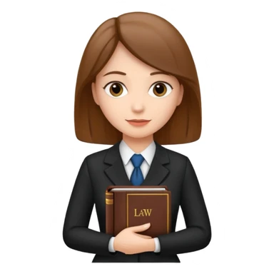 woman lawyer sticker