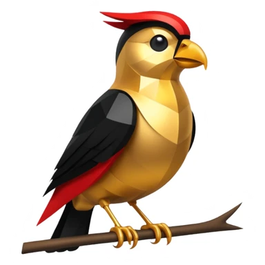 Barry university bird logo sticker