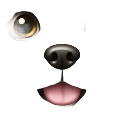 Black shorkie dog sticker