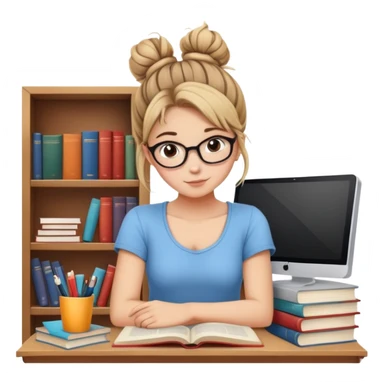 College girl first apartment sticker