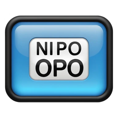 NPO means no eating or drinking  sticker
