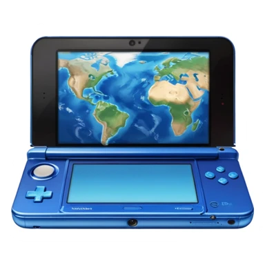 nintendo 3ds earth sticker