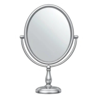 Handheld mirror sticker