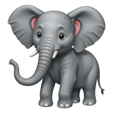 elephant freaking sticker