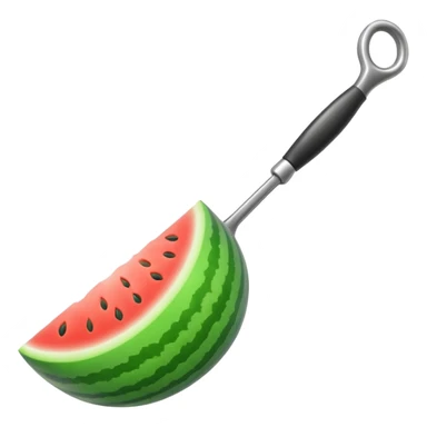 Melon baller sticker