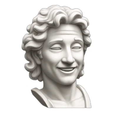 Statue of god smile-solo levelling  sticker