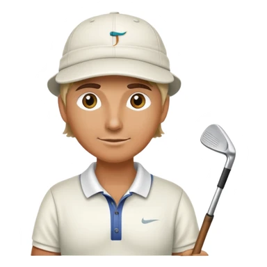 Florida golfing sticker