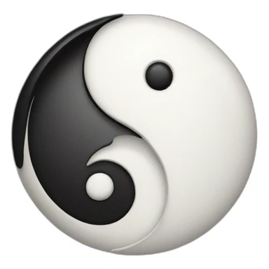 ying yang sticker