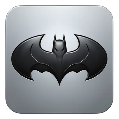 Batman logo sticker