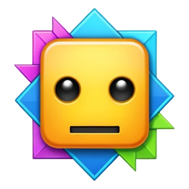 Geometry Dash sticker