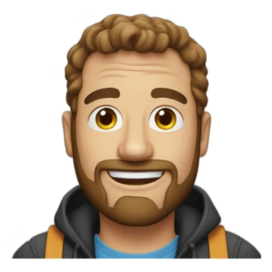 Patrick Deguire comedian sticker