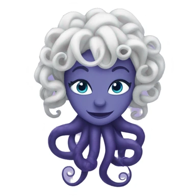disney ursula tentacles sticker