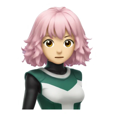 Mina Ashido from my hero academia sticker