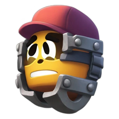 Brawl stars logo sticker