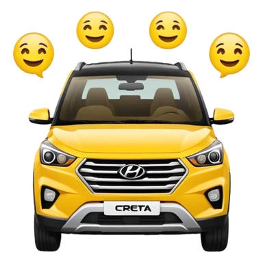 Hyundai creta emoji sticker