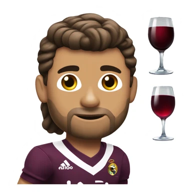 Critiano Ronaldo con camisa de la vinotino señalndo acia arriba sticker