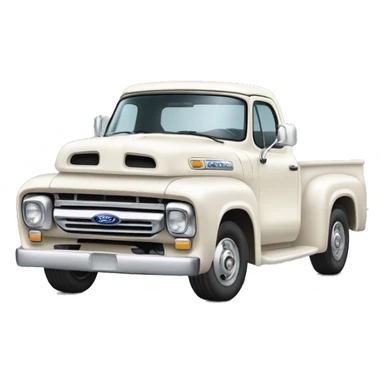  Betty white driving white ford f350 truck straight on sticker