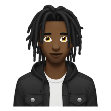Playboi carti dreads sticker