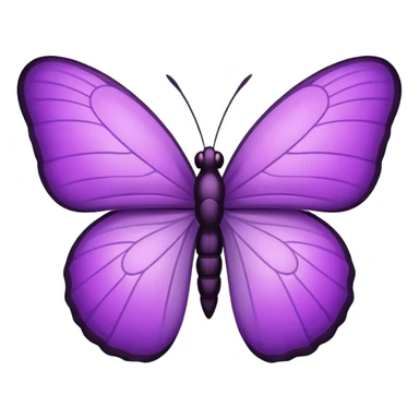 Borboleta roxa sticker