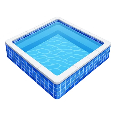 full size swimming pool sticker