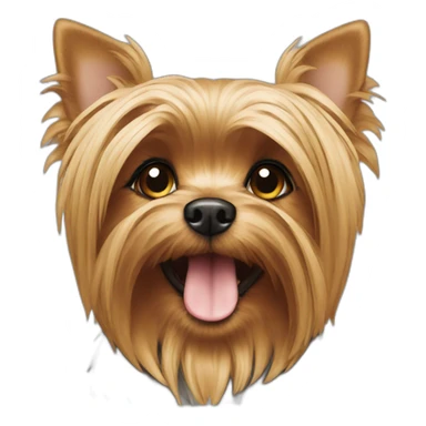 Yorkshire terrier female sticker